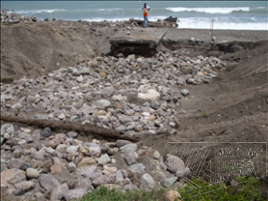 Palisadoes road work